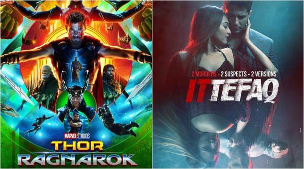 thor, thor ragnarok, ittefaq, sidharth malhotra, sonakshi sinha, thor box office, ittefaq box office