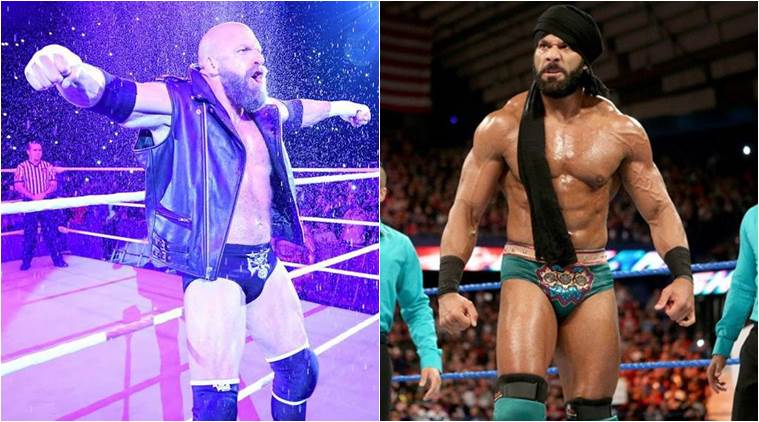 triple h and jinder mahal to fight in new delhi