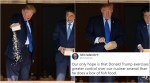 Twitterati angry as Trump dumps fish food into pond; others point out he was just following Japanese PM