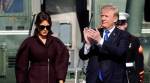 Donald Trump lands in South Korea amid tensions with North