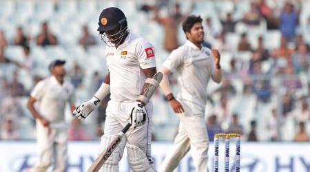 Umesh Yadav, Bhuvneshwar Kumar, Mohammed Shami were top class: Angelo Mathews