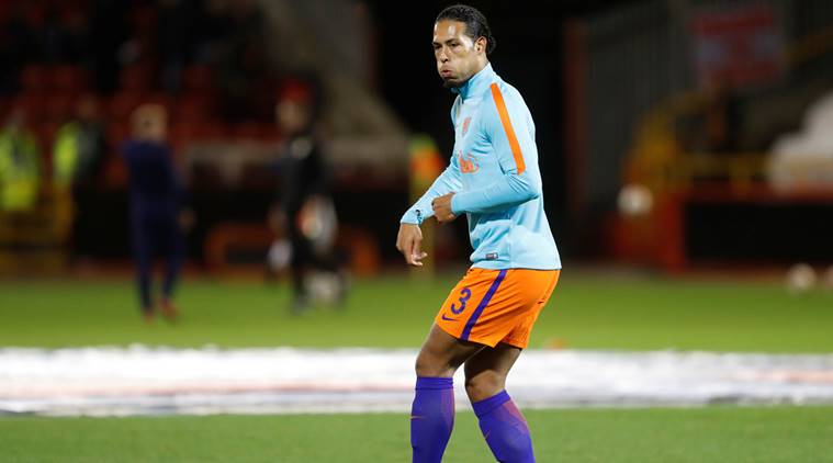 Virgin van Dijk in action for Southampton
