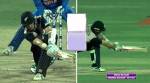 Again! MS Dhoni not sure but Virat Kohli goes for the DRS and wastes it