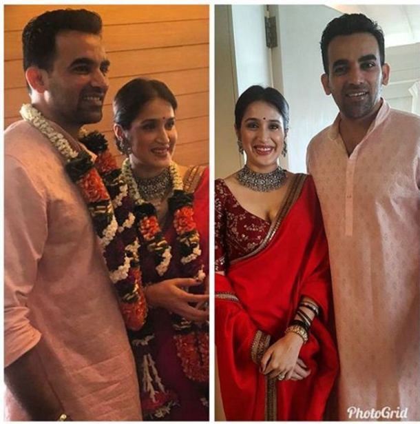Zaheer Khan marries girlfiend Sagarika Ghatge