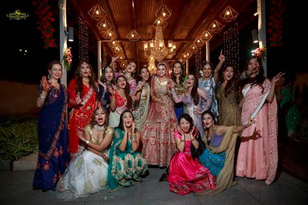aashka goradia brent goble wedding photos