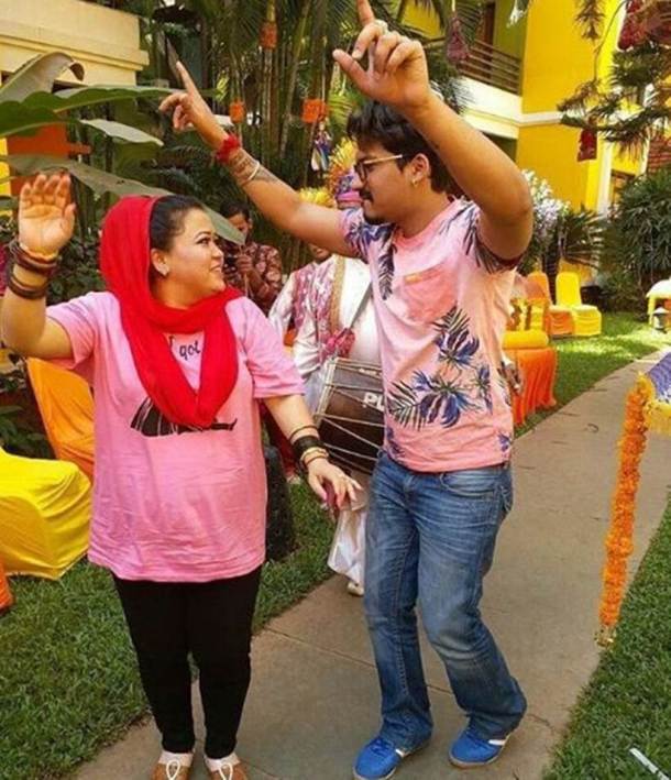 bharti singh and haarsh limbachiyaa dance at their wedding