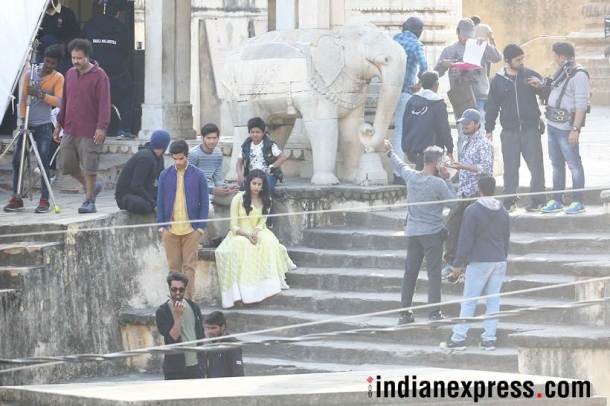 dhadak starring Janhvi Kapoor and Ishaan Khatter is being filmed in Jaipur