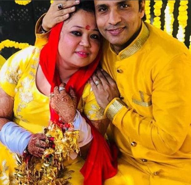 rajiv thakur at bharti singh goa wedding
