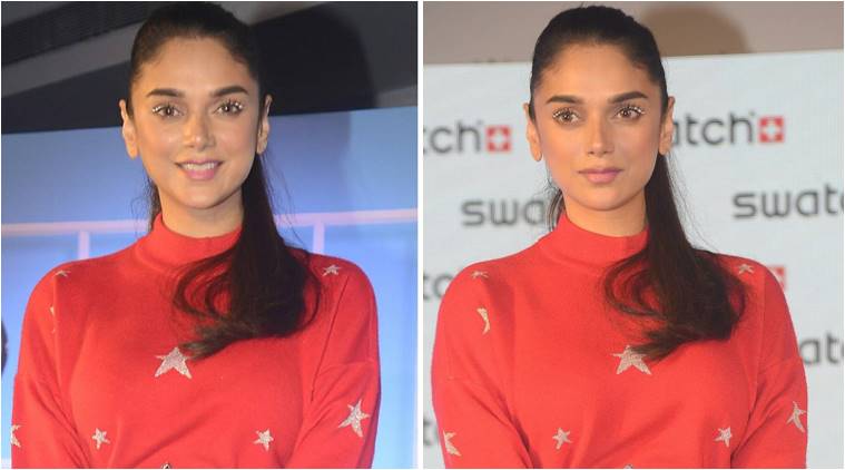 Aditi Rao Hydari wears a glamorous ONLY skirt.