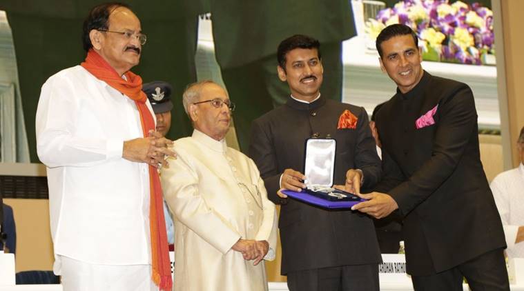 Akshay Kumar won a National Award in 2017.
