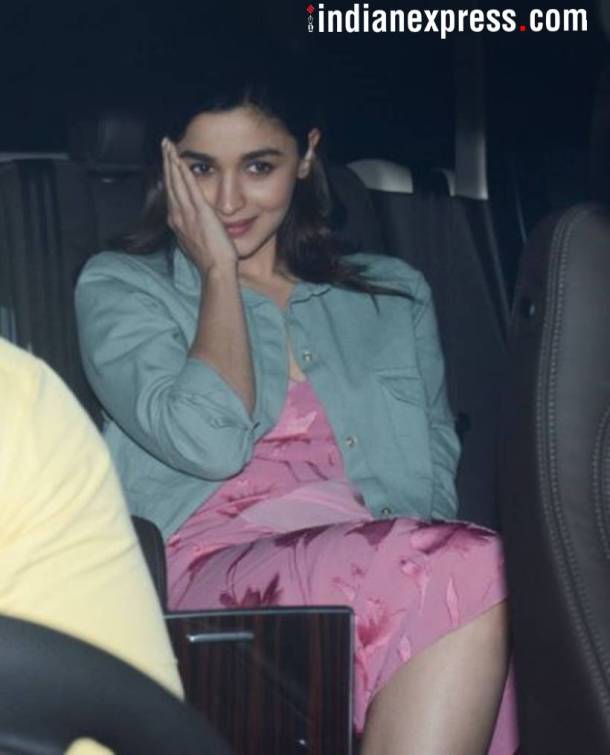 alia bhatt at rani mukerji daughter adira's birthday