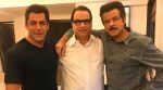 Race 3: Salman Khan welcomes Anil Kapoor on board with a 'jhakas' photo