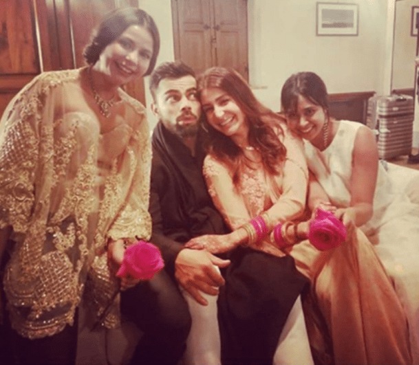 The newly we couple spent some quality time with family members in Delhi. (Instagram)