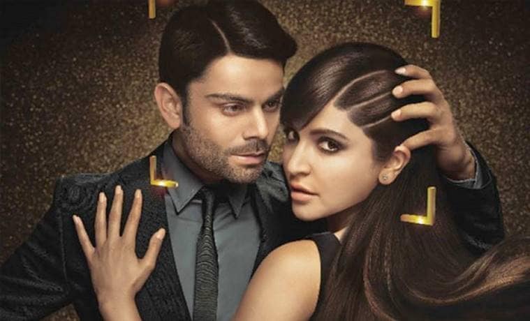 Anushka Sharma and Virat Kohli.