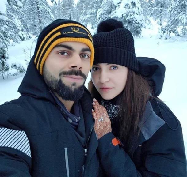 Anushka Sharma Virat Kohli post-wedding photos