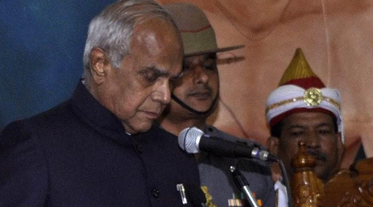 Tamil Nadu Governor, Banwarilal Purohit, TN Governor, DMK on TN Governor, TN Governor meets officials, protests against TN Governor, indian express