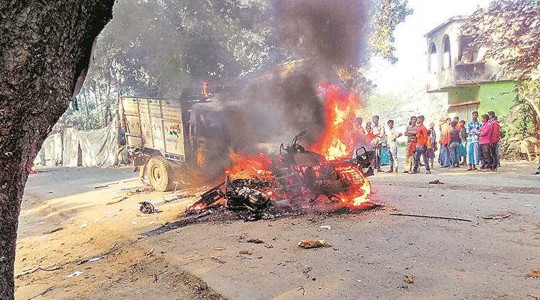 bhangar, tmc, south 24 parganas clash, trinamool congress, bhangar clashes, cpiml red star, west bengal news, indian express