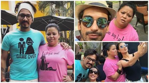 Bharti Singh Haarsh Limbachiyaa pool party
