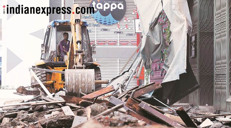 Burning bamboo shed, posed hurdles for firefighters