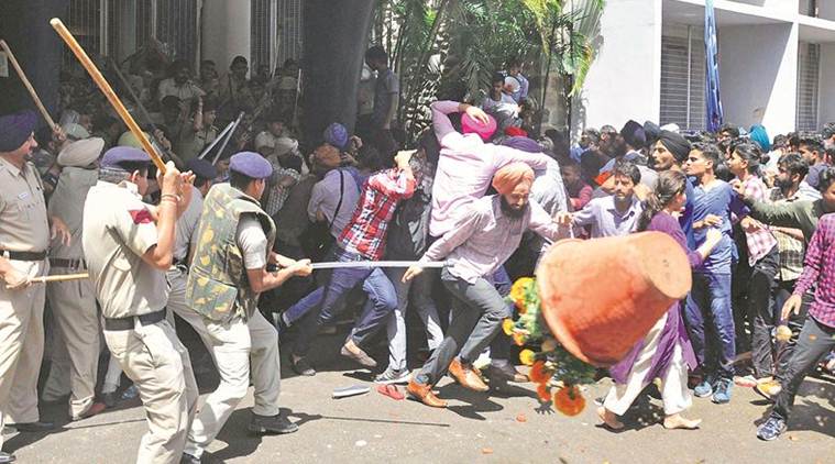 Chandigarh Criminal Incidents, Criminal Incidents Chandigarh, Panchkula Violence, Gurmeet Ram Rahim Singh Verdict, KJ Singh Murder, PU Violence, Chandigarh News, Indian Express, Indian Express News