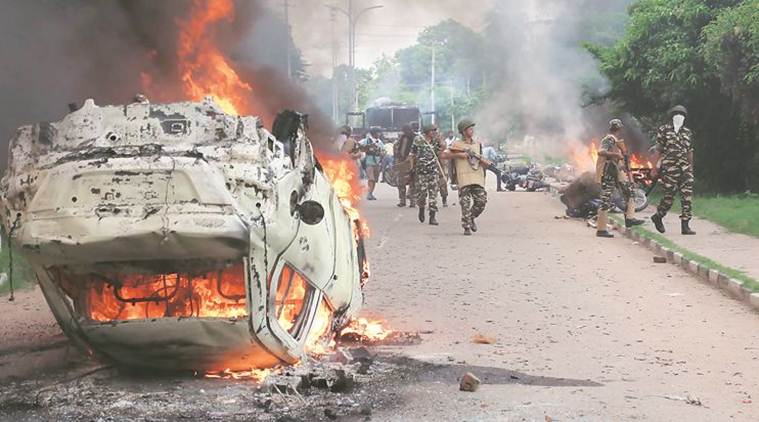 Chandigarh Criminal Incidents, Criminal Incidents Chandigarh, Panchkula Violence, Gurmeet Ram Rahim Singh Verdict, KJ Singh Murder, PU Violence, Chandigarh News, Indian Express, Indian Express News