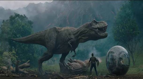 top hollywood news of the day includes jurassic world the fallen kingdom trailer, dc overhaul by warner bros, star wars the last jedi stormtroopers
