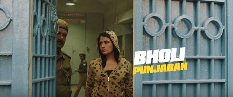 Richa Chadha reprises her role of Bholi Punjaban in Fukrey Returns.