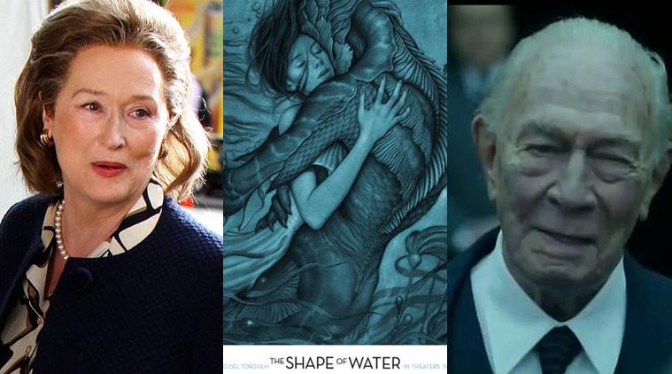 golden globes nominations meryl streep christopher plummer shape of water