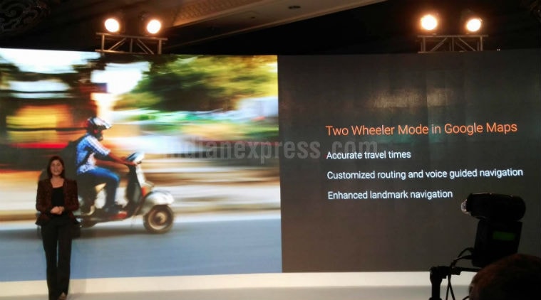 Google Maps two wheeler mode new feature update for India