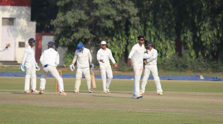 Ranji trophy 2017, Ranji trophy 2017 quarter-final, K Gowtham, Gowtham wickets, Karnataka vs Mumbai, sports news, Indian Express