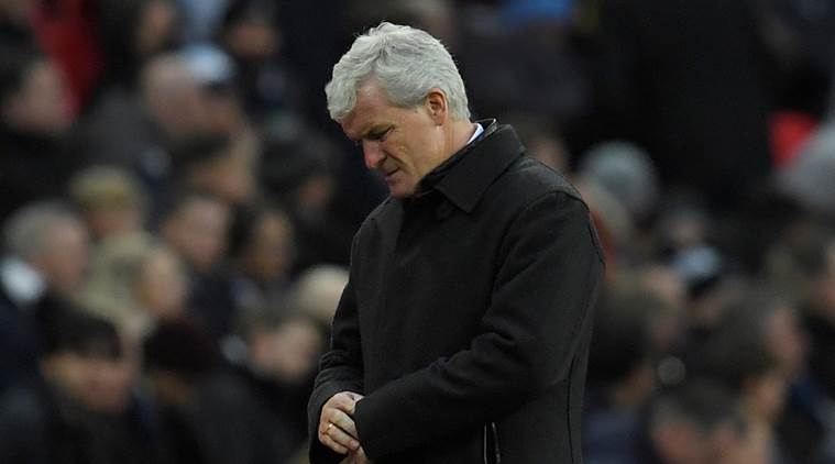 Stoke City manager Mark Hughes 