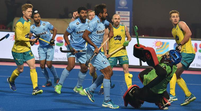 India vs Australia in HWL 2017