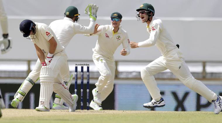 England are playing Australia in Perth.