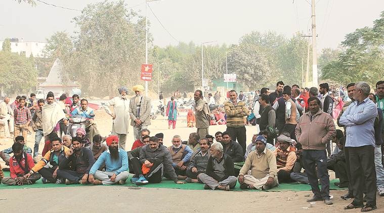 Kaimbwala village chandigarh, chandigarh demolition drive, Sukhna Lake, BJP, Chandigarh news, indian express news