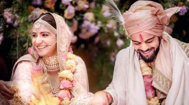 Virat Kohli Anushka Sharma wedding