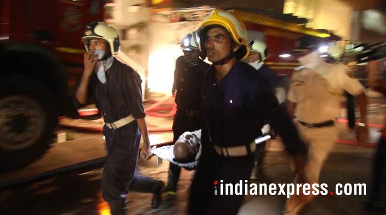 kamala mills fire, mumbai firefighters, 1above bar fire, bursting beer kegs, mumbai fire, indian express