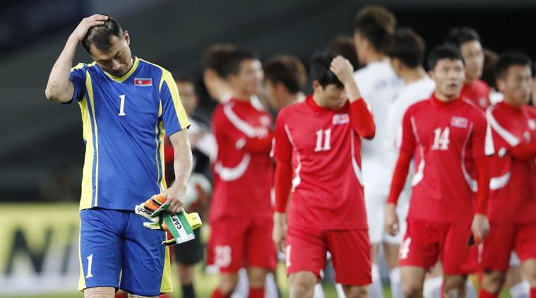 South Korea vs North Korea, East Asian Championship, East Asian Championship schedule, East Asian Championship result, Ri Yong Chol, sports news, football, Indian Express