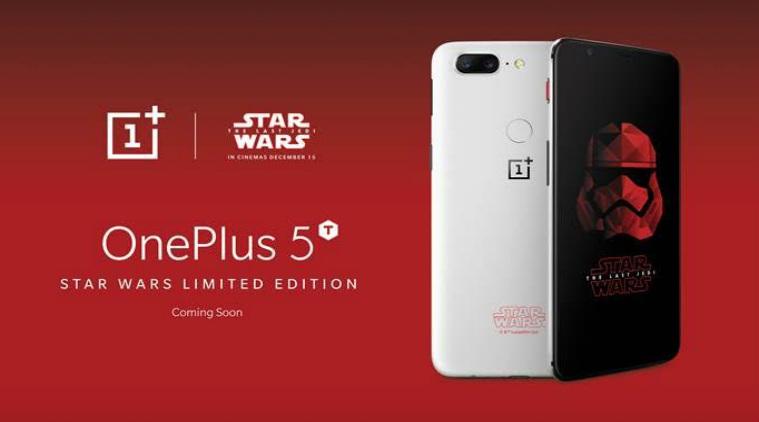 OnePlus 5T Star Wars Limited Edition launch, price and specifications in India 