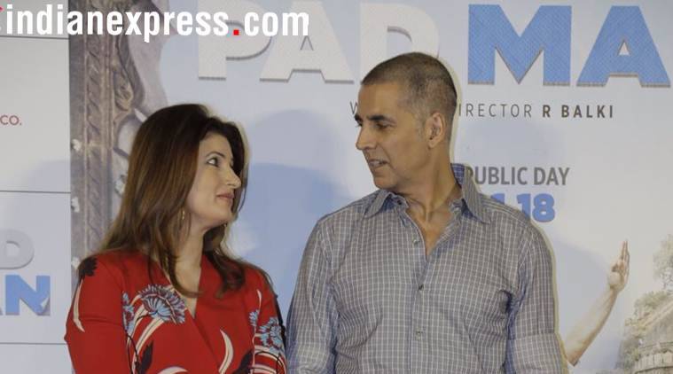 akshay kumar padman twinkle khanna