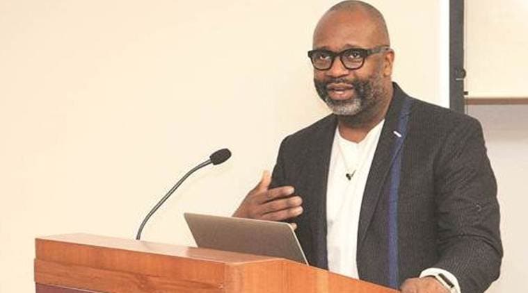 Theaster Gates, chicago-based artist, uchicago center in delhi, art, poetic solutions, indian express, express online