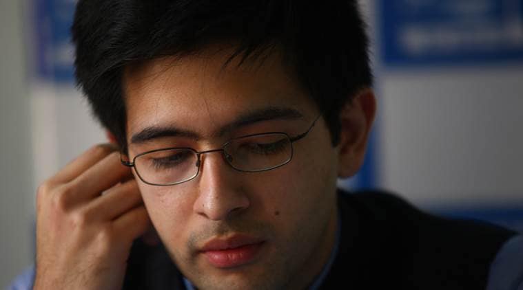 AAP spokesperson Raghav Chadha