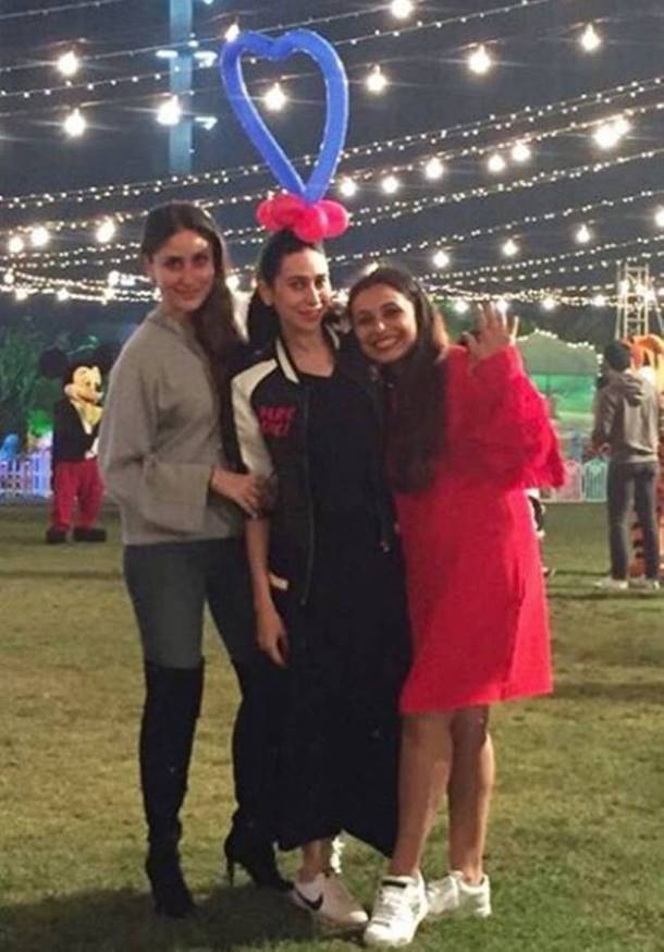 karisma kapoor with kareena kapoor and rani mukerji