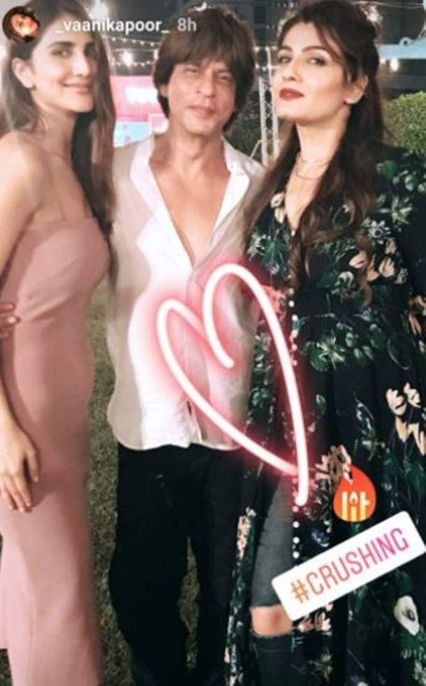 vaani kapoor fan moment at rani mukerji's birthday bash