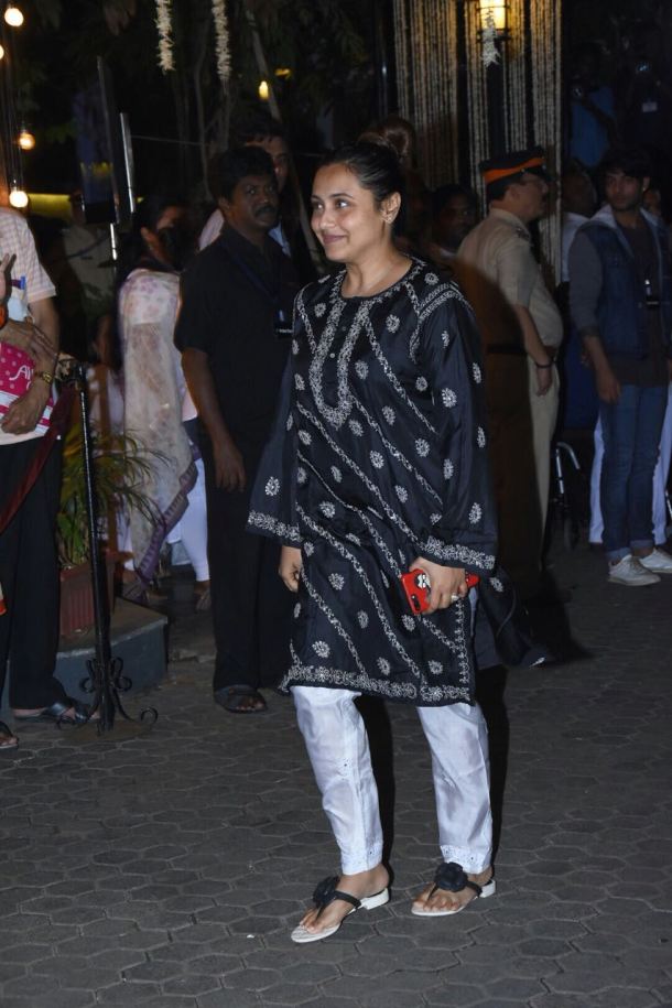 rani mukerji shashi kapoor prayer meet