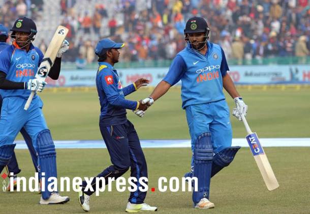 Rohit Sharma 208* -- 3rd double century in ODIs