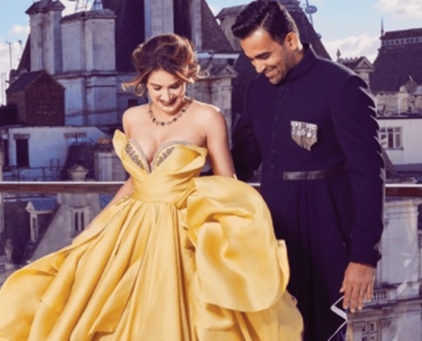 Sagarika Ghatge, Zaheer photo shoo