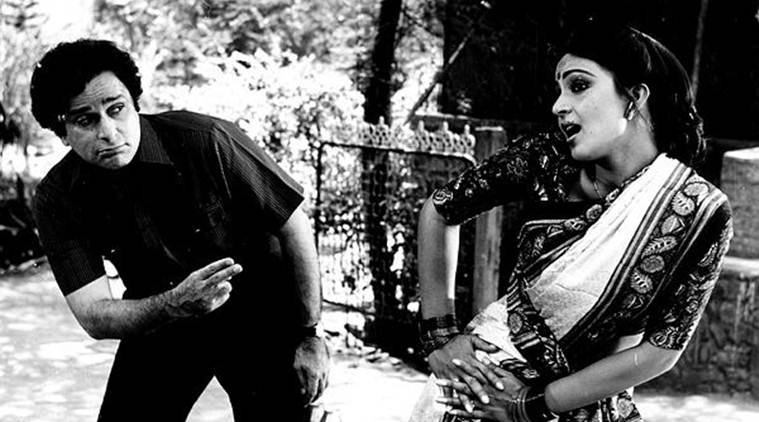 shashi kapoor and rati agnihotri in pighalta aasmaan