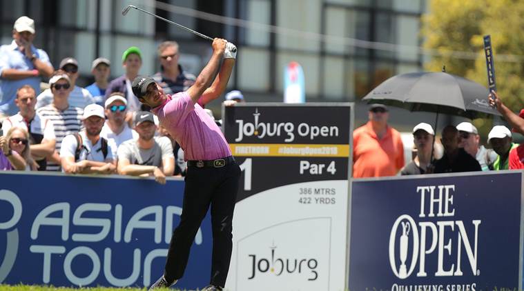 shubhankar sharma at Jurgon Open