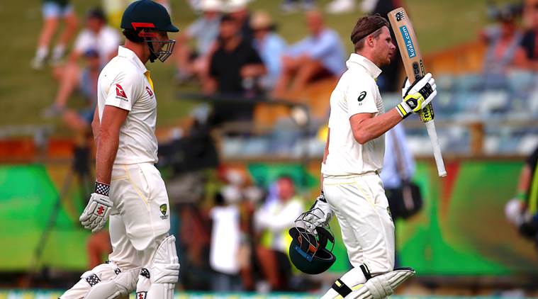 Steve Smith remains not out in the day.