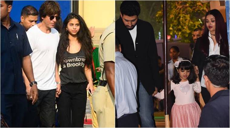 shah rukh khan and bachchan family at dhirubhai ambani international school annual day